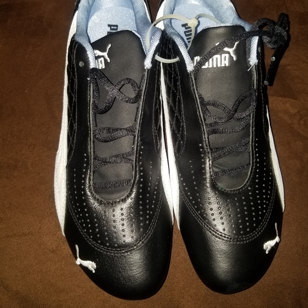 PUMA Tazon Leather Tennis Shoes